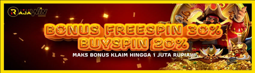 EVENT BONUS FREESPIN HINGGA 30%
